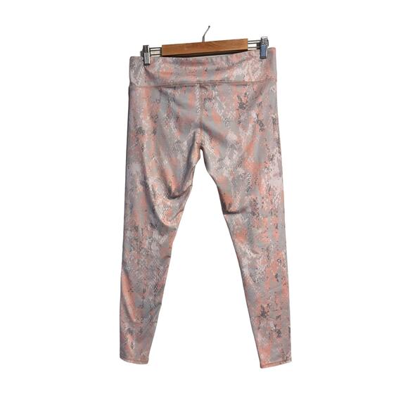 Alo Yoga Airbrush Leggings Tropical Peach Python ALO Yoga Size Large - Picture 3 of 8